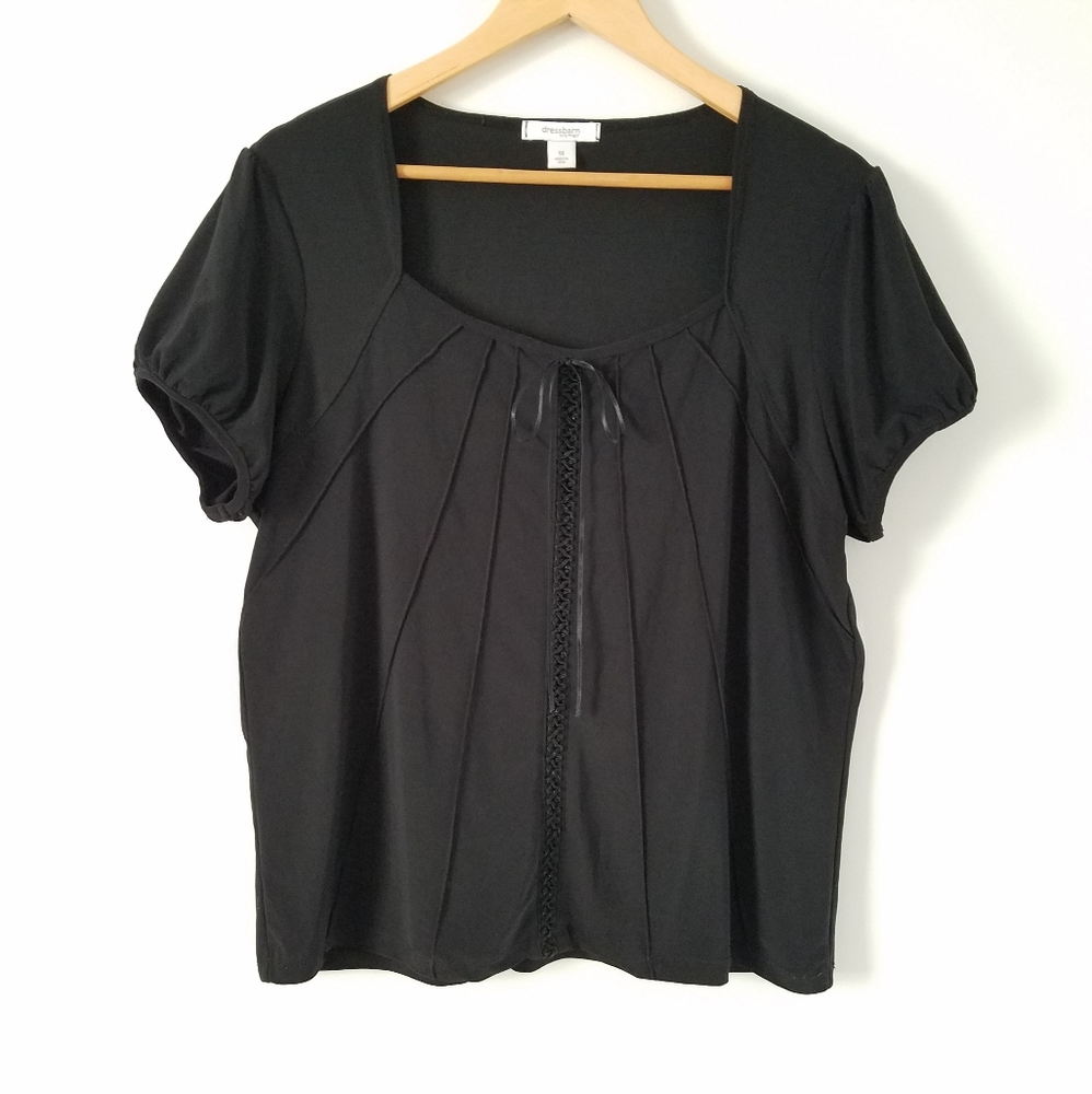 Dressbarn Puff Sleeve Blouse 1X